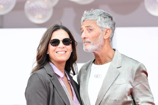 September 10, 2026, Venice, Rome, Italy: Susanna Biondo and Rosario Fiorello on the red carpet for the film Be Brave, at the 83rd Venice Film Festival. Venice, September 10, 2026 Venice Italy  - ZUMAa289 20260910_zia_a289_181 Copyright: xMlax xAgfx