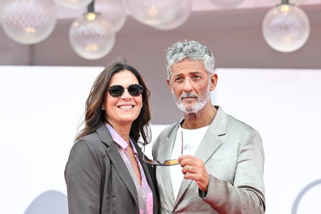 September 10, 2026, Venice, Rome, Italy: Susanna Biondo and Rosario Fiorello on the red carpet for the film Be Brave, at the 83rd Venice Film Festival. Venice, September 10, 2026 Venice Italy  - ZUMAa289 20260910_zia_a289_184 Copyright: xMlax xAgfx