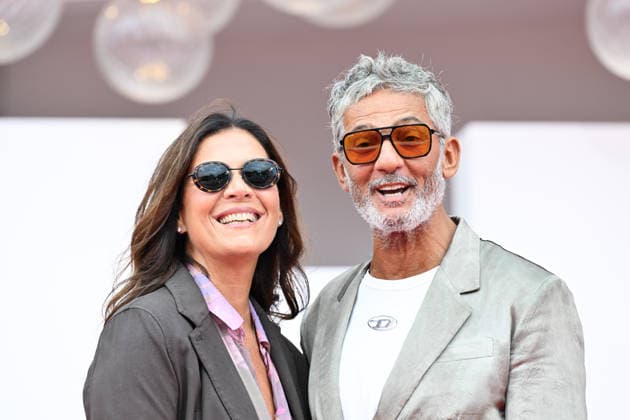 September 10, 2026, Venice, Rome, Italy: Susanna Biondo and Rosario Fiorello on the red carpet for the film Be Brave, at the 83rd Venice Film Festival. Venice, September 10, 2026 Venice Italy  - ZUMAa289 20260910_zia_a289_186 Copyright: xMlax xAgfx