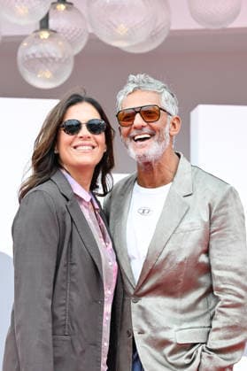 September 10, 2026, Venice, Rome, Italy: Susanna Biondo and Rosario Fiorello on the red carpet for the film Be Brave, at the 83rd Venice Film Festival. Venice, September 10, 2026 Venice Italy  - ZUMAa289 20260910_zia_a289_188 Copyright: xMlax xAgfx