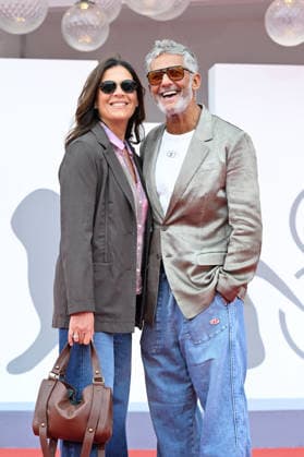 September 10, 2026, Venice, Rome, Italy: Susanna Biondo and Rosario Fiorello on the red carpet for the film Be Brave, at the 83rd Venice Film Festival. Venice, September 10, 2026 Venice Italy  - ZUMAa289 20260910_zia_a289_189 Copyright: xMlax xAgfx