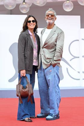September 10, 2026, Venice, Rome, Italy: Susanna Biondo and Rosario Fiorello on the red carpet for the film Be Brave, at the 83rd Venice Film Festival. Venice, September 10, 2026 Venice Italy  - ZUMAa289 20260910_zia_a289_190 Copyright: xMlax xAgfx