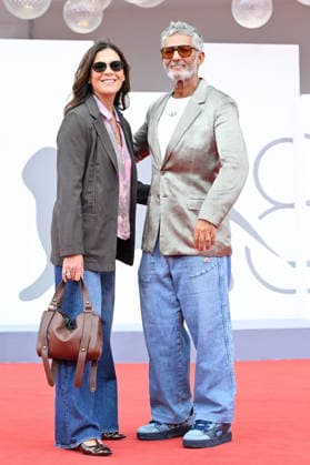 September 10, 2026, Venice, Rome, Italy: Susanna Biondo and Rosario Fiorello on the red carpet for the film Be Brave, at the 83rd Venice Film Festival. Venice, September 10, 2026 Venice Italy  - ZUMAa289 20260910_zia_a289_194 Copyright: xMlax xAgfx
