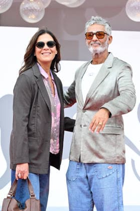 September 10, 2026, Venice, Rome, Italy: Susanna Biondo and Rosario Fiorello on the red carpet for the film Be Brave, at the 83rd Venice Film Festival. Venice, September 10, 2026 Venice Italy  - ZUMAa289 20260910_zia_a289_195 Copyright: xMlax xAgfx