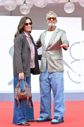 September 10, 2026, Venice, Rome, Italy: Susanna Biondo and Rosario Fiorello on the red carpet for the film Be Brave, at the 83rd Venice Film Festival. Venice, September 10, 2026 Venice Italy  - ZUMAa289 20260910_zia_a289_197 Copyright: xMlax xAgfx