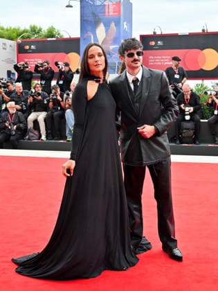 IPA88358845 - Venice, 83rd Venice International Film Festival 2026 - Night 9 - Be Brave red carpet - Pictured: Lucia Pizzuti and Fabio Rovazzi  Copyright: xManuelexMangiarottix xPoolxPhotoxEventsx08x IPA88358845