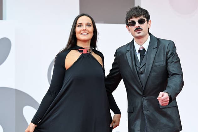 September 10, 2026, Venice, Rome, Italy: Fabio Rovazzi and his partner Lucia Pizzuti on the red carpet for the film Be Brave, at the 83rd Venice Film Festival. Venice, September 10, 2026 Venice Italy  - ZUMAa289 20260910_zia_a289_218 Copyright: xMlax xAgfx