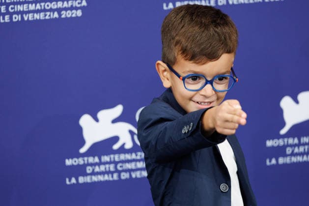 News - Scherzetto Photocall - The 83rd Venice International Film Festival Lorenzo Perrotta attends the Scherzetto Photocall during the 83rd Venice International Film Festival at Palazzo del Casino on September 10, 2026 in Venice, Italy. Photo: Cinzia Camela. Lido di Venezia Palazzo del Casino Italy Copyright: xCinziaxCamelax xLiveMediax LPN_2661929