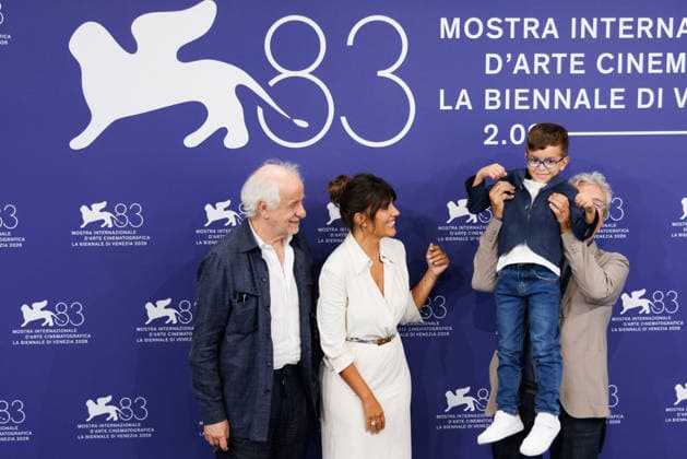 News - Scherzetto Photocall - The 83rd Venice International Film Festival Toni Servillo, Serena Rossi, Lorenzo Perrotta and Mario Martone attend the Scherzetto Photocall during the 83rd Venice International Film Festival at Palazzo del Casino on September 10, 2026 in Venice, Italy. Photo: Cinzia Camela. Lido di Venezia Palazzo del Casino Italy Copyright: xCinziaxCamelax xLiveMediax LPN_2661955
