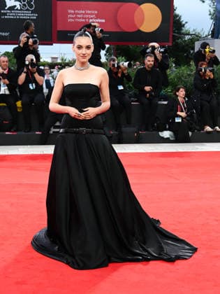 IPA88363545 - Venice, 83rd Venice International Film Festival 2026 - Night 9. Red Carpet for the film *UN PEU AVANT MINUIT*. Pictured: Andreea Cristea  Copyright: xAlbertoxTerenghi PoolxPhotoxEvenx xPoolxPhotoxEventsx08x IPA88363545