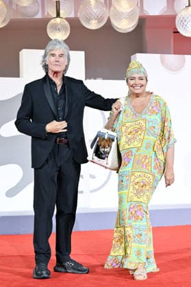 September 10, 2026, Venice, Rome, Italy: Ronn Moss and Devin DeVasquez on the red carpet for Scherzetto, the 83rd Venice Film Festival. Venice, September 10, 2026 Venice Italy  - ZUMAa289 20260910_zia_a289_470 Copyright: xMlax xAgfx