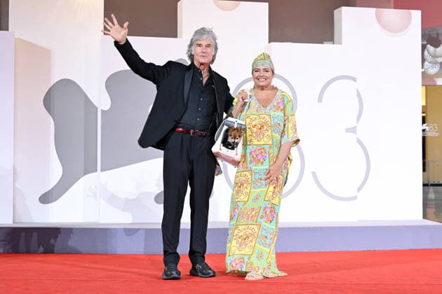 September 10, 2026, Venice, Rome, Italy: Ronn Moss and Devin DeVasquez on the red carpet for Scherzetto, the 83rd Venice Film Festival. Venice, September 10, 2026 Venice Italy  - ZUMAa289 20260910_zia_a289_473 Copyright: xMlax xAgfx