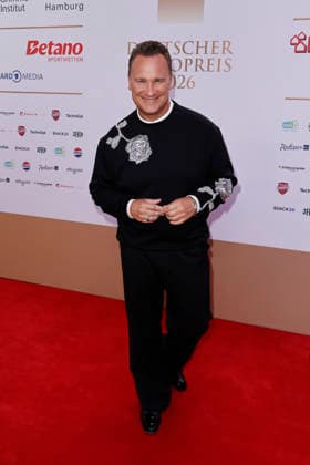 Guido Maria Kretschmer at the German Radio Awards (Deutscher Radiopreis) ceremony on September 10, 2026, at the Musical Theater an der Elbe in Hamburg Guido Maria Kretschmer arrives for the annual German Radio Awards (Deutscher Radiopreis) ceremony on September 10, 2026 at the Musical Theater an der Elbe in Hamburg, Germany. Deutscher Radiopreis Awards Ceremony in Hamburg