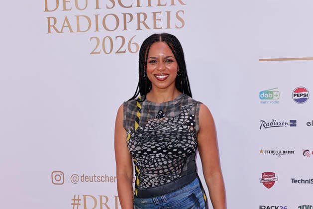 Aminata Belli at the German Radio Awards (Deutscher Radiopreis) ceremony on September 10, 2026, at the Musical Theater an der Elbe in Hamburg. Aminata Belli arrives for the annual German Radio Awards (Deutscher Radiopreis) ceremony on September 10, 2026 at the Musical Theater an der Elbe in Hamburg, Germany German Radio Awards Ceremony in Hamburg