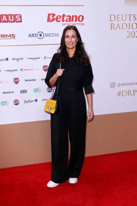 Pinar Atalay at the German Radio Awards (Deutscher Radiopreis) ceremony on September 10, 2026, at the Musical Theater an der Elbe in Hamburg. Pinar Atalay arrives for the annual German Radio Awards (Deutscher Radiopreis) ceremony on September 10, 2026 at the Musical Theater an der Elbe in Hamburg, Germany. German Radio Awards ceremony in Hamburg