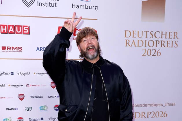 Rea Garvey at the German Radio Awards (Deutscher Radiopreis) ceremony on September 10, 2026, at the Musical Theater an der Elbe in Hamburg. Rea Garvey arrives for the annual German Radio Awards (Deutscher Radiopreis) ceremony on September 10, 2026 at the Musical Theater an der Elbe in Hamburg, Germany. German Radio Awards ceremony in Hamburg