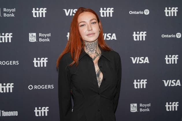 Entertainment Bilder des Tages 2026 Toronto International Film Festival - Faux Gun Bandit Premiere Jenny Mark Turmel Pichette attends the red carpet for the Faux Gun Bandit premiere during the 2026 Toronto International Film Festival (TIFF) at Centrepiece. on September 10, 2026 in Toronto, Canada. (Photo by Leonardo Ramirez Eyepix Group) Copyright: xLeonardoxRamirez xEyepixxGroupx LR10092026-00539