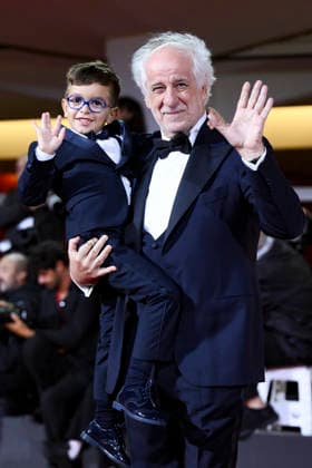 September 10, 2026, Venice, ITALY: Italian actor Toni Servillo (R) and Italian actor Lorenzo Perrotta arrive for the premiere of Scherzetto during the 83rd Venice Film Festival, in Venice, Italy, 10 September 2026. The movie is presented out of competition at the festival running from 02 to 12 September 2026. ANSA ETTORE FERRARI. Venice ITALY  - ZUMAa110 20260910_zaf_a110_043 Copyright: xEttorexFerrarix