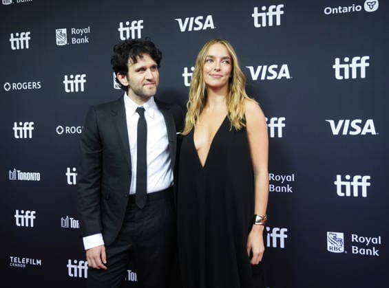 September 10, 2026, Toronto, On, CANADA: Actors Jodie Comer, right, and Harry Melling pose for photograph on the red carpet for the movie Stuffed during the Toronto International Film Festival in Toronto on Thursday, Sept. 10, 2026. Toronto CANADA  - ZUMAc35_ 20260910_zaf_c35_121 Copyright: xNathanxDenettex