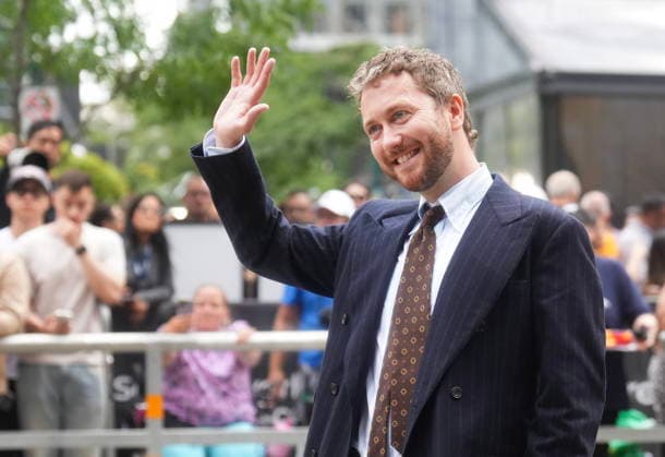 September 10, 2026, Toronto, On, CANADA: Director Theo Rhys poses for photographs for fans near the red carpet for the movie Stuffed during the Toronto International Film Festival in Toronto on Thursday, Sept. 10, 2026. Toronto CANADA  - ZUMAc35_ 20260910_zaf_c35_131 Copyright: xNathanxDenettex