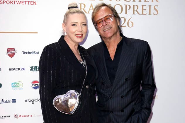 Sabrina Winter, also known as Stereoblond, and Steve Norman of Spandau Ballet at the 17th German Radio Awards ceremony in 2026 at the Stage Theater an der Elbe in Hamburg, September 10, 2026 Foto:xC.xTamckex xFuturexImagex radiopreis_6924