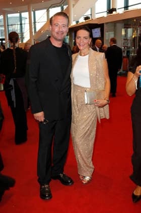 Sasha with his wife Julia Röntgen at the 17th German Radio Awards ceremony in 2026 at the Stage Theater an der Elbe in Hamburg, September 10, 2026 Foto:xC.xTamckex xFuturexImagex radiopreis_6933
