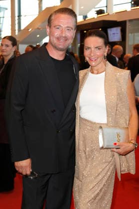 Sasha with his wife Julia Röntgen at the 17th German Radio Awards ceremony in 2026 at the Stage Theater an der Elbe in Hamburg, September 10, 2026 Foto:xC.xTamckex xFuturexImagex radiopreis_6936