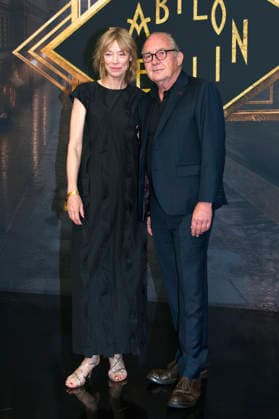 Jenny Schily and Uwe Preuss at the world premiere of the fifth and final season of the TV series *Babylon Berlin* at the Zoo Palast in Berlin, September 10, 2026 Foto:xC.xBehringx xFuturexImagex babylon_berlin_6917