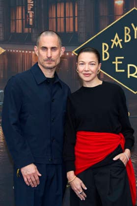 Clemens Schick and Hannah Herzsprung at the world premiere of the fifth and final season of the TV series *Babylon Berlin* at the Zoo Palast in Berlin, September 10, 2026 Foto:xC.xBehringx xFuturexImagex babylon_berlin_6926