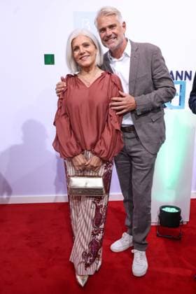 Bertelsmann Party 2026 Birgit Schrowange, Frank Spothelfer Red Carpet at the Bertelsmann Party 2026, Bertelsmann Berlin Office, Berlin, September 10, 2026 Copyright: xEventpress Kratschx