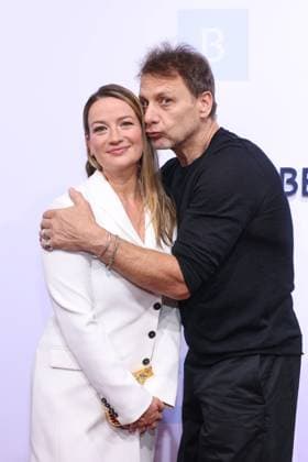 Bertelsmann Party 2026 Hendrik Duryn, Nina Gummich Red carpet at the Bertelsmann Party 2026, Bertelsmann Berlin Office, September 10, 2026 Copyright: xEventpress Kratschx