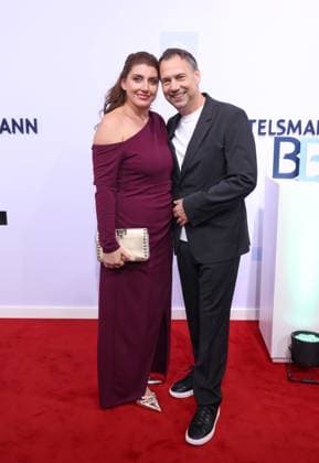 Bertelsmann Party 2026 Linda Haas, Sebastian Fitzek Red carpet at the Bertelsmann Party 2026, Bertelsmann Berlin Office, Berlin, September 10, 2026 Copyright: xEventpress Kratschx