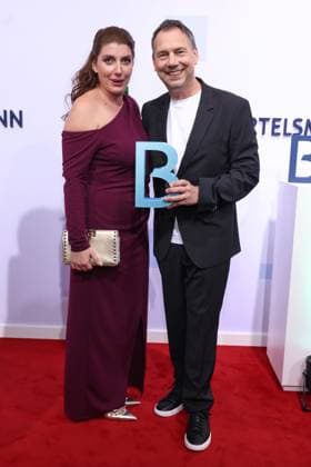 Bertelsmann Party 2026 Linda Haas, Sebastian Fitzek Red carpet at the Bertelsmann Party 2026, Bertelsmann Berlin Office, Berlin, September 10, 2026 Copyright: xEventpress Kratschx