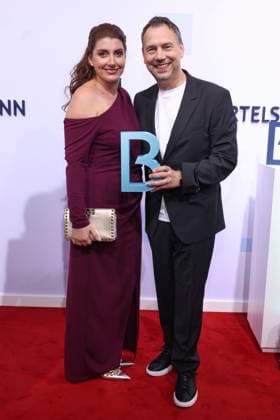 Bertelsmann Party 2026 Linda Haas, Sebastian Fitzek Red carpet at the Bertelsmann Party 2026, Bertelsmann Berlin Office, Berlin, September 10, 2026 Copyright: xEventpress Kratschx
