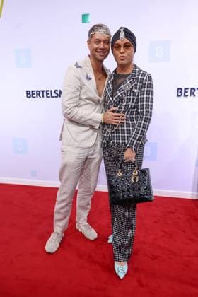 Bertelsmann Party 2026 Marcell Damaschke, Julian F. M. Stoeckel Red carpet at the Bertelsmann Party 2026, Bertelsmann Berlin Office, Berlin, September 10, 2026 Copyright: xEventpress Kratschx