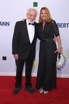 Dieter Hallervorden with his wife, Christiane Zander, at the BERTELSMANN PARTY 2026 at Bertelsmann s Berlin office on September 10, 2026
