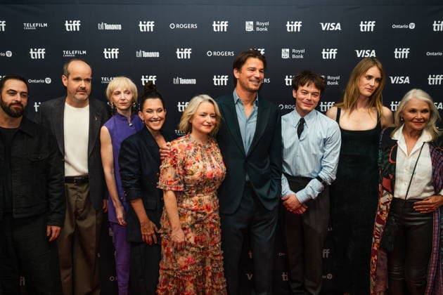 September 10, 2026, Toronto, On, Canada: Members of the production and cast of Below are pictured on the red carpet at the Toronto International Film Festival in Toronto, on Thursday, Sept. 10, 2026. Toronto Canada  - ZUMAc35_ 20260910_zaf_c35_263 Copyright: xLauraxProctorx