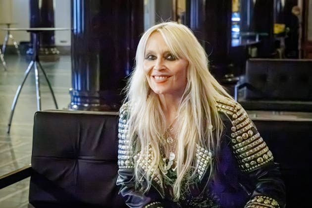 September 10, 2026, Wuppertal: Doro Pesch on the sidelines of a press conference announcing the newly established Udo Dirkschneider Music Award (UDMA), Wuppertal, Historische Stadthalle, North Rhine-Westphalia, Germany