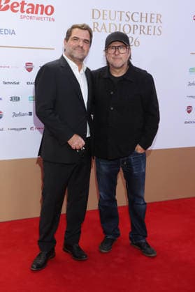 2026 German Radio Award: Andreas Altenburg, Bjarne Maedel, 2026 Radio Award, Stage Theater an der Elbe, Hamburg, September 10, 2026 Copyright: xEventpressxBecherx