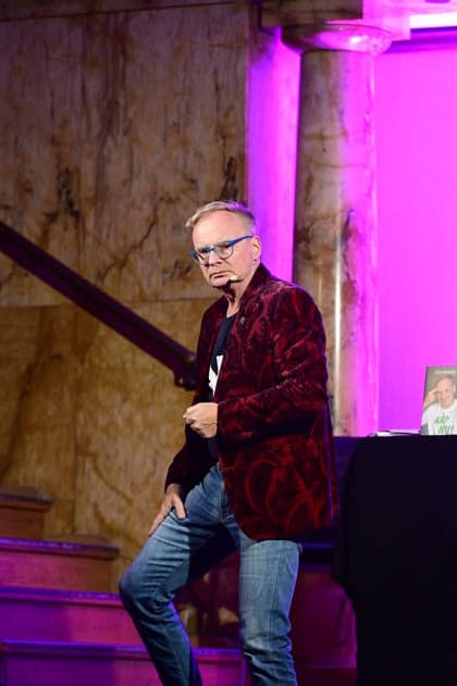 Uwe Steimle with his show *Nu Keen Getue, keen Gemache* at the historic Art Nouveau department store in Görlitz, September 10, 2026 Copyright: xMatthiasxWehnertx