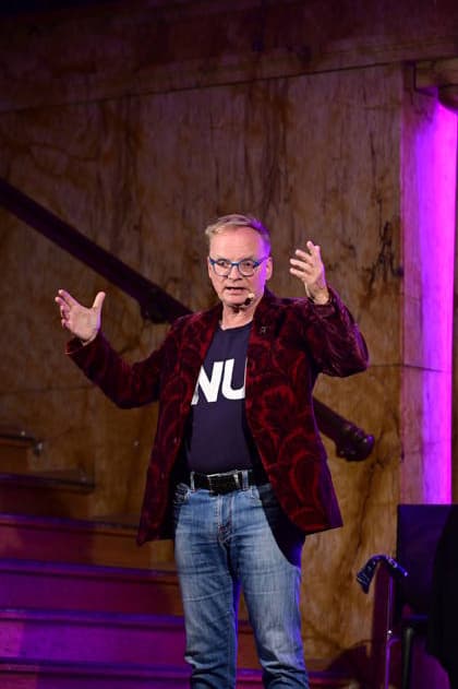 Uwe Steimle with his show *Nu Keen Getue, keen Gemache* at the historic Art Nouveau department store in Görlitz, September 10, 2026 Copyright: xMatthiasxWehnertx