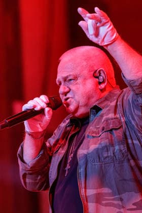 September 10, 2026, Wuppertal: Udo Dirkschneider and his band perform to a sold-out crowd at the historic Stadthalle in Wuppertal, North Rhine-Westphalia, Germany