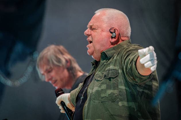 September 10, 2026, Wuppertal: Udo Dirkschneider and his band perform to a sold-out crowd at the historic Stadthalle in Wuppertal, North Rhine-Westphalia, Germany