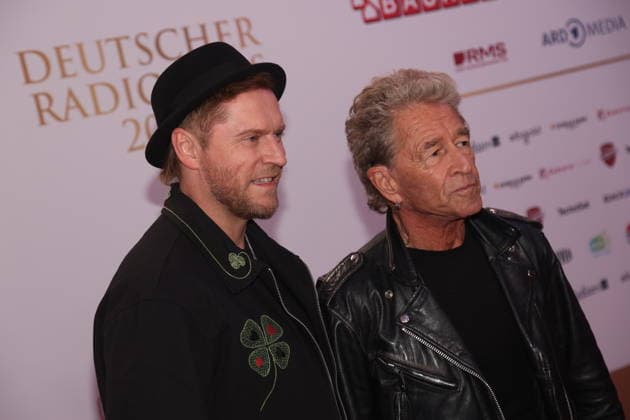 Johannes Oerding and Peter Maffay at the 17th German Radio Awards ceremony in 2026 at the Stage Theater an der Elbe in Hamburg, September 10, 2026 Copyright: xAgenturxMatthiasxWehnertx xM.xGränzdörferx