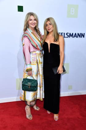 Frauke Ludowig and Panagiota Petridou at the 2026 Bertelsmann Party at the Bertelsmann representative office in Berlin on September 10, 2026