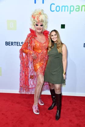 Olivia Jones and Jana Riva at the 2026 Bertelsmann Party at the Bertelsmann Representative Office in Berlin on September 10, 2026