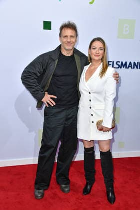 Hendrik Duryn with his daughter Nina Gummich at the 2026 Bertelsmann Party at the Bertelsmann representative office in Berlin on September 10, 2026