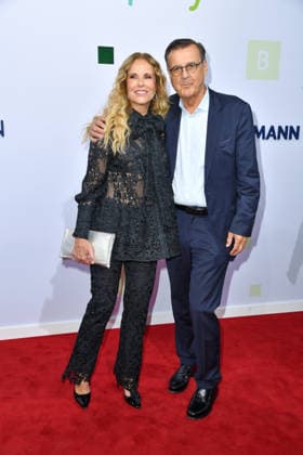 Katja Burkard and Hans Mahr at the 2026 Bertelsmann Party at the Bertelsmann Representative Office in Berlin on September 10, 2026