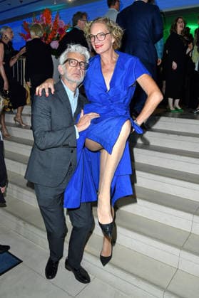 Dominic Raacke and Alexandra Rohleder at the 2026 Bertelsmann Party at the Bertelsmann representative office in Berlin on September 10, 2026