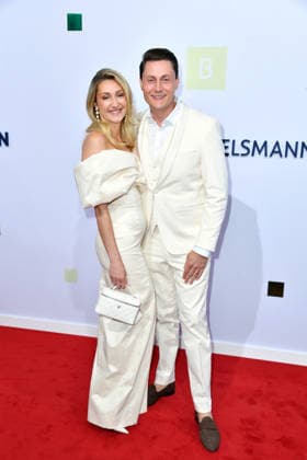 Lisa Walser and Henry Walser at the 2026 Bertelsmann Party at the Bertelsmann Representative Office in Berlin on September 10, 2026